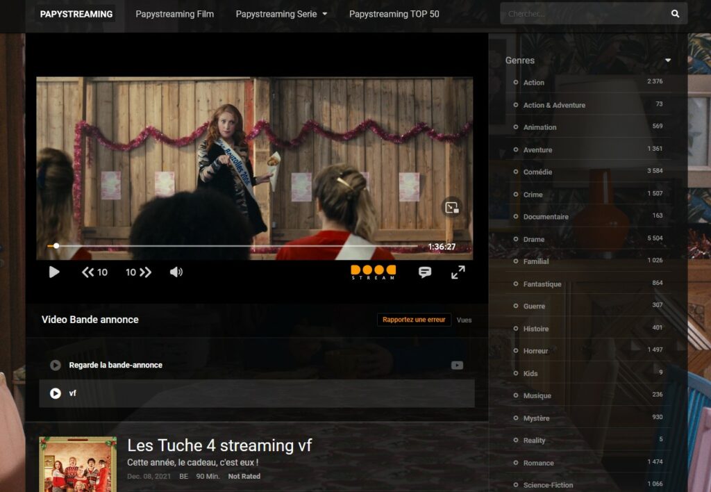 nouvelle adresse papystreaming